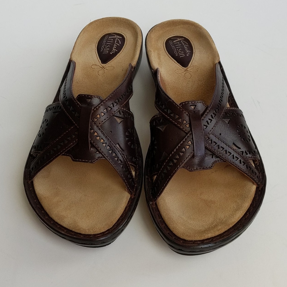 Clarks Artisan Brown Sandal